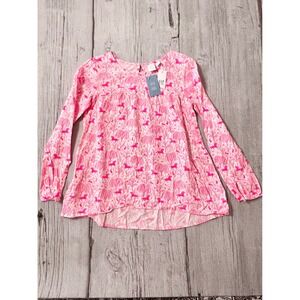 GAP Kids Sarah Jessica Parker Collection‎ Pink Unicorn Horse Tunic Size L